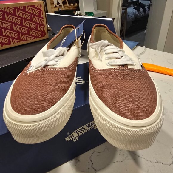 VANS Premium Authentic 44 Coffee Brown - VN000CQACFF Mens Size 11 Shoes NEW - Picture 5 of 9